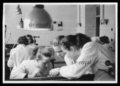 GDR Laboratory 1958 – Profession Craft Technology Science 1950s – Photo 10x7cm