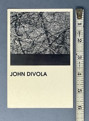 John Divola (b. 1949) Art Announcement Card 1989 – Baum Gallery NYC