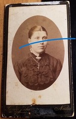 Katharina Busch born Schäfer – 1866-1937 / CDV Friedr. Jähne Neuss