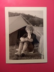 Old Photo Antique Happy Pretty Woman Woman Tents Nature Nice Old Photo xx