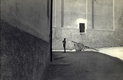 1952 Henri Cartier Bresson Salerno Italy 1933 Young Boy & Cart Art Photo