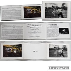Jacques Lowe & Paul Fusco Memorial Robert Kennedy Leica Gallery 2001 Invitation