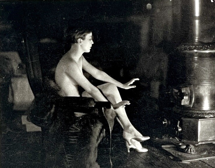 James Abbe (1883-1973) Fotofolio Art Photo Print Card 1983 – Bessie Love, Paris