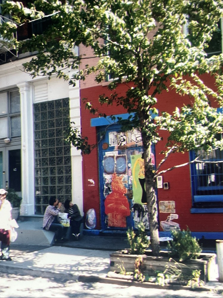 “WEST VILLAGE STREET SCENE ART & Tree, 2008” Art Photography by SCOTT MITCHELL