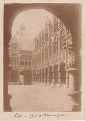 Photo on Cardboard – Belgium Liège – Circa 1890s