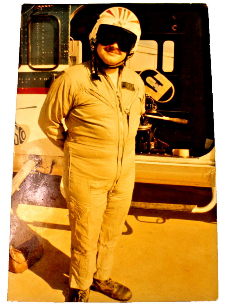 Helicopter Aerial film photographer Photograph Color 6.5x 9.5″