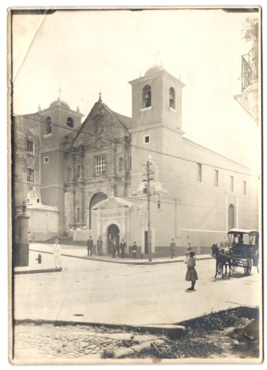13 Photographs View Panama City, Funeral Parade with Firefighters, Unab