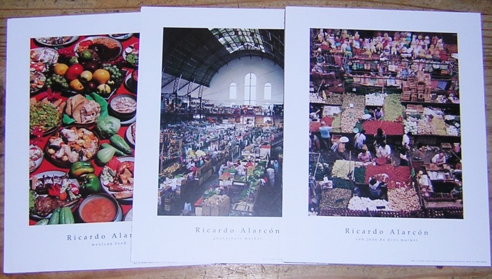 Richard Alarcon Guadalajara, Mexico 3 Color Photographs San Juan de Dios Market