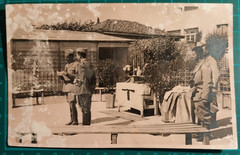 WWII Soldiers Photo 1943 Dedication And Signed ( C. 18 )