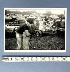 Danny Lyon (b. 1942) Fotofolio Photo Art Print Card – Orange County Speedway