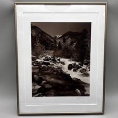 Gary Adler Signed Photo The Cascades Mt Princeton Colorado Hidden Figure 5/150