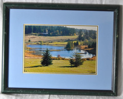 Framed & Matted Photograph by Susan Slapin WA. USA Aluminum Metal Print Signed