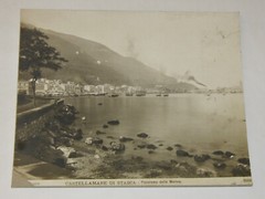 Large Photo «Castellamare di Stabia – Panorama della Marine» ~ Circa 1890 ~ Italy