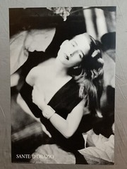 Sante D’Orazio B&W Art Poster 24×36 1989 Print By Devon Editions Litho In USA
