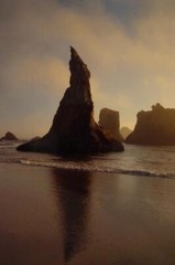 Tom Adams Photography Bandon Oregon Sea Stack Rocks Ocean Photo Art 11X14