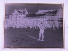 Feldberger Hof Hotel around 1900 Unique Historic Glass Negative No. 2