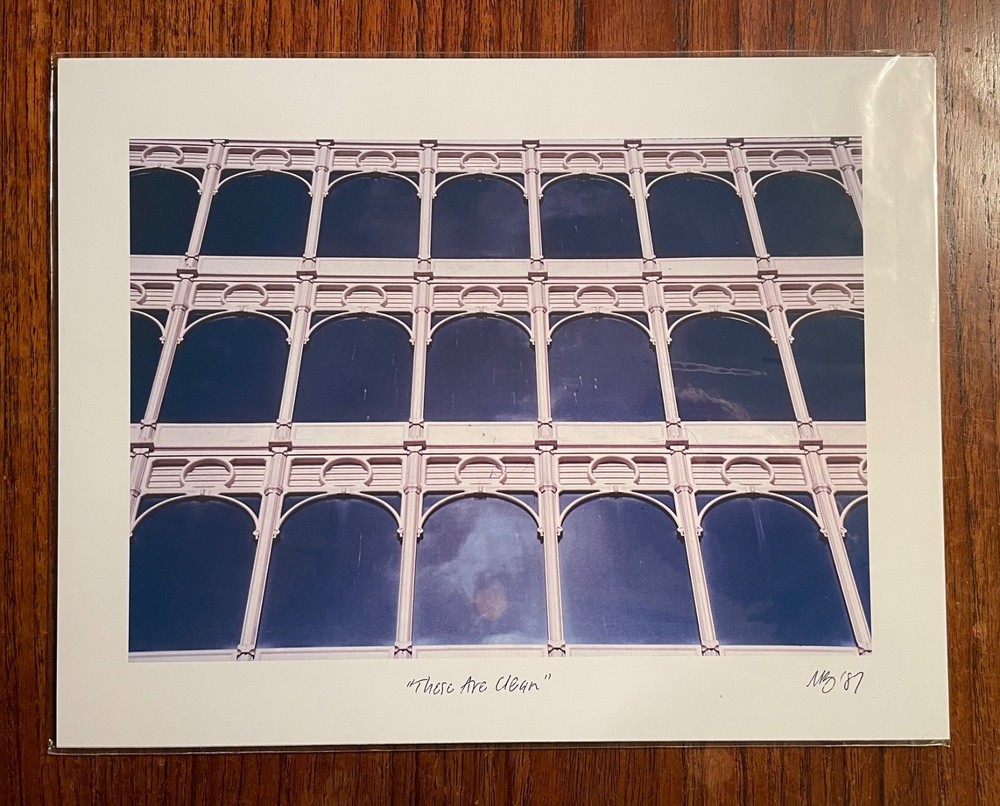 Original photographic print «These Are Clean» by Michael Blumenstock