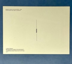 Raquel Welch 1988 Fotofolio Art Print Card – Photo By Greg Gorman 4.25”x6”