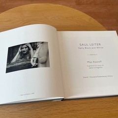 Saul Leiter – Early Black and White, 2015, HC, two volumes From Japan used