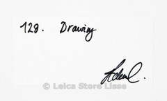 SIGNED DIBOND PICTURE » DRAWING » MADE BY TOP MODEL HELENA CHRISTENSEN