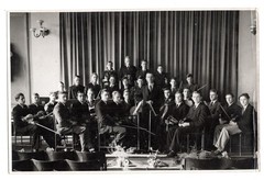 Photo Youth Orchestra with Conductor Concert Hall Musician Violin Double Bass Minden