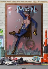 Batgirl of Burnside SEXY Leslie Grace DC Comic Signed A3 Print Gotham Cover Girl