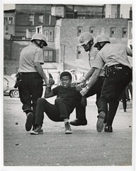 Perry Riddle 1968 Anti War Demonstrator Chicago Large Vintage Police Brutality