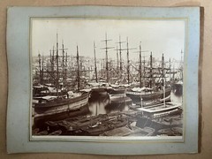 2 Album Photo Giacomo Brogi Circa 1870 Port Naples Napoli Italy 25x19cm (11+12)