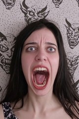 5 ~ 4X6 Glossy HORROR Fine Art ‘ SCREAM QUEEN ‘ Photo FANTASY Set ! 211359091