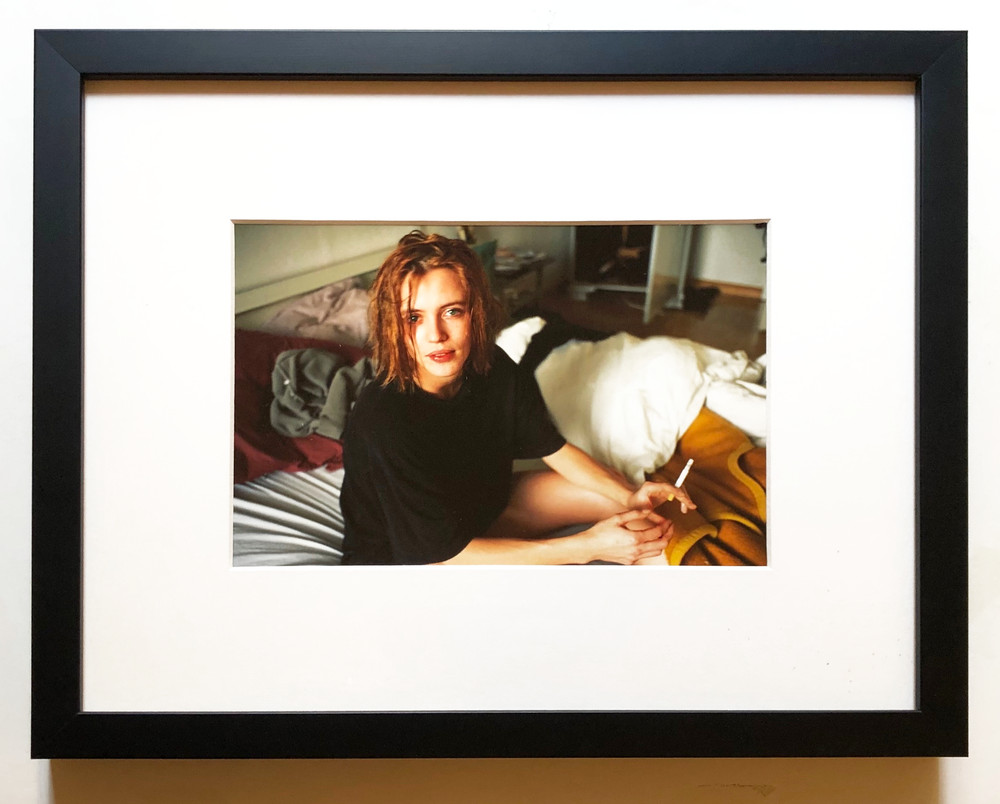 NAN GOLDIN AMANDA ON MY BED 1993/2020 PHOTOGRAPH STATES OF CHANGE FRAMED