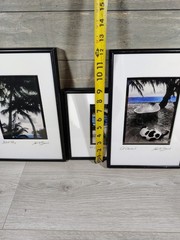 NEIL R. BROWN Fine Art Photography 3 Framed Signed Rare Set Two Car Garage