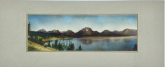Frank Jay Haynes / Teton Mts Jackson Lake 1917 17302