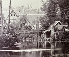 CONSTANT ALEXANDRE FAMIN albumen (Women washing clothes at water’s edge)