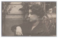Beautiful Woman Portrait – ‘In Memory of Our Office Hours’ – Old Photo 1917