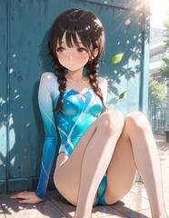 No nudity / AI Art / Rhythmic gymnastics costumes (425 images digital download)