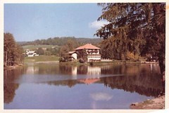 Old photo house in the lake approx. 10.5 x 7.1 cm collection resolution dsc4842e