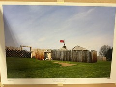 Fort Ligonier- The Sentry Box. Fine Art Photography. 16×24 inches.