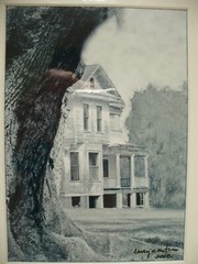 MATTED PHOTOGRAPHY Victorian Style House by Larry E Santucci 11×14 2008