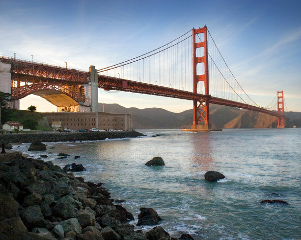 San Francisco Bay GOLDEN GATE BRIDGE Glossy 8×10 Photo Print Wall Art Poster