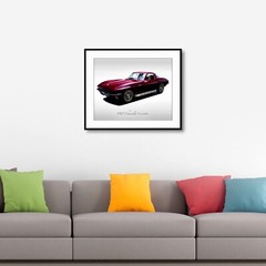 Classic Cars – 1965 Chevrolet Corvette in Milano Maroon – Muscle Car