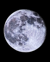 Moon Decor 8×10 inch Print 99 Percent Full Moon (Waning Gibbous Phase) M0800