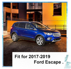 Headlight Assembly Fit for 2017 2018 2019 Ford Escape Halogen Projector Headlamp