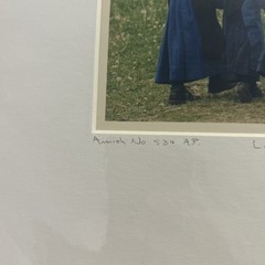 BILL COLEMAN AMISH PHOTOGRAPHER SIGNED ARTIST PROOF ‘LIL’ MOTHERS’