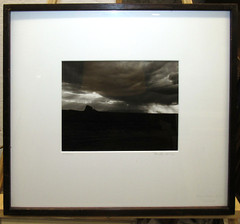 David Scheinbaum Gelatin Silver Photo of Shiprock New Mexico Noted Photographer