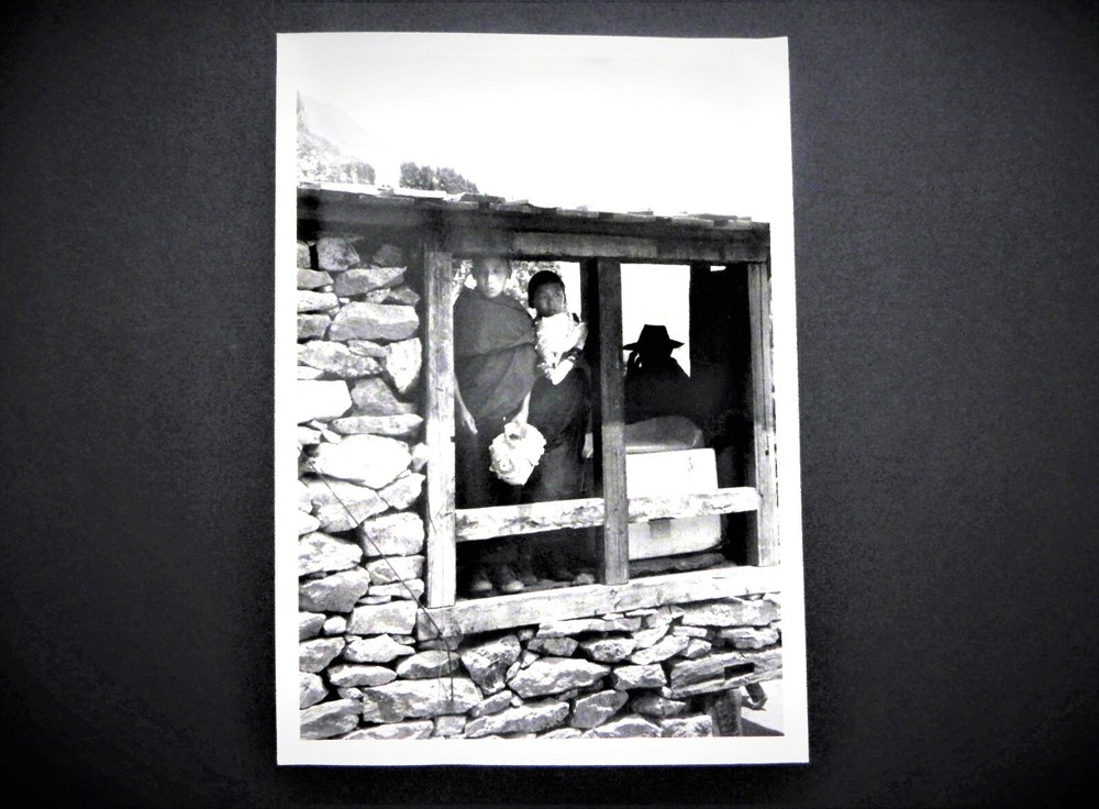 Signed SALVATORE MANCINI 1980 Buddhist Monks Tamu Silver Gelatin Print