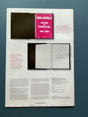 ADVERTISING BROCHURE David Lachapelle Artists And Prostitutes 1985 2006 Taschen