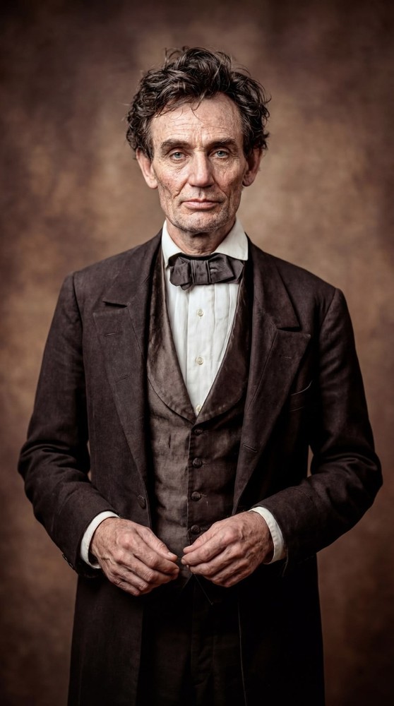 President Abraham Lincoln 8×10 Glossy Photo 16th President Portrait US President