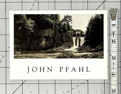 John Pfahl (1939-2020) Art Show Announcement Card 1992 Janet Borden Gallery