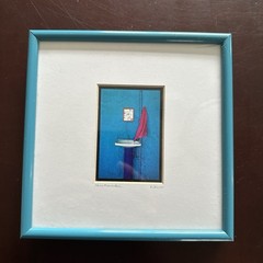 JIM NILSEN PHOTOGRAPHY ~ ART PRINT ~ SIGNED ~ TITLED ~ MATTED & FRAMED ~ 9″ x 9″