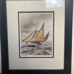 Mystic Seaport Rosenfeld Collection Framed Print Water Gypsy 1936 Nautical Photo